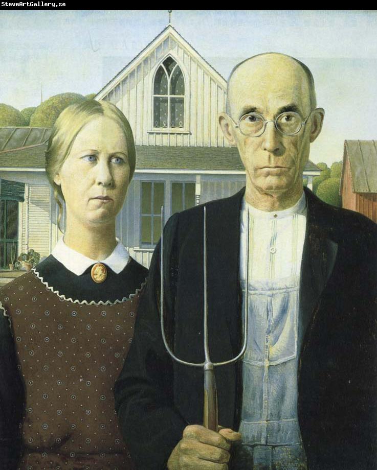 Grant Wood American Gothic